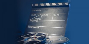 film reel and board