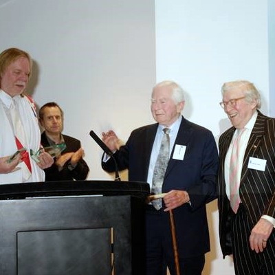Jimmy Perry and David Croft receive Writers' Guild Award 2008