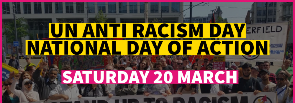 UN Anti Racism Day poster