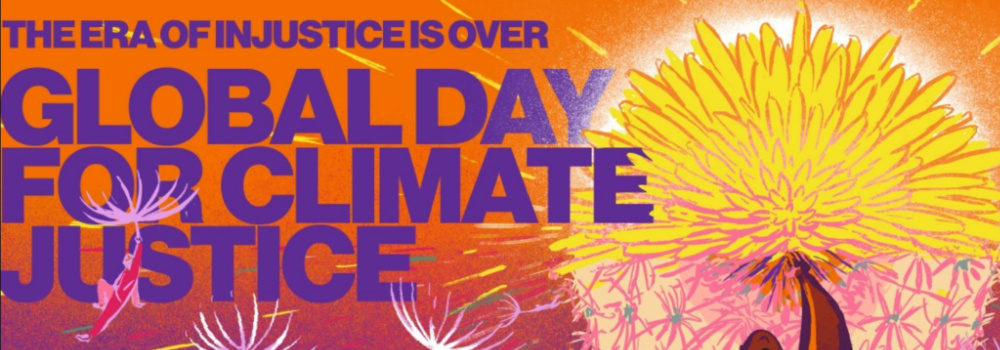 Global Day for Climate Justice flyer
