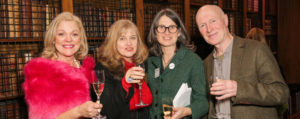 Guests at the 29th Writers' Guild Awards reception