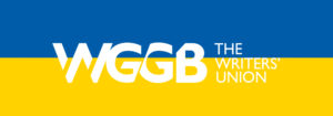 WGGB logo in Ukraine flag colours