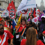 Trade union march
