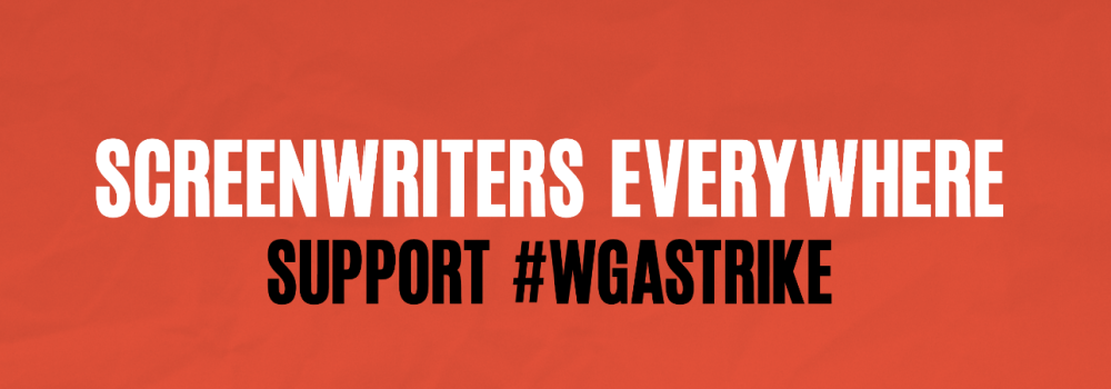 #WGAStrike banner image